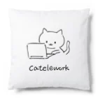 bonnnun ﾎﾞﾝﾇﾝのcatelework テレワークネコ クッション