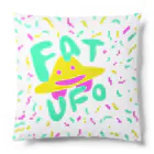 FAT TOYのFAT UFOカラフルノイズ クッション