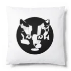 Fontaのジオメトリック猫 Cushion