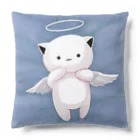 MochiMochi SHOPの白猫天使こむぎちゃん Cushion