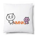 ねむねこのねむねこ＆ピコまる NMNKロゴ クッション