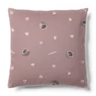 hikari_graphicsのコーヒーとチョコレート休憩タイム　PINK Cushion