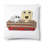 ソラッキーのsora  carl Cushion