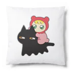 ユタカのてでべびちゃんショップのネコモドキとてでべびちゃん Cushion