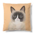 jasmine@ペットの似顔絵やさんのマロン色の愛らしさ Cushion