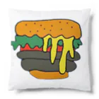 イソップマニア💙のハンバーガー Cushion