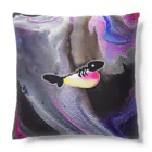 YuDesign￤ゆうデザインのぷくっといきものシリーズ魚ピンク Cushion