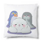 ふわきゅっとのふわふわのホッキョクゾク Cushion