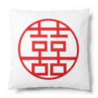 ヒガンバナの囍 Cushion