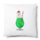 Lovecatfashionのモチ猫ちゃんクリームソーダ Cushion