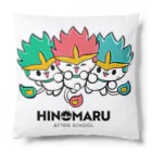 ひのまるショップのひのまる(フリミン柄3匹) Cushion