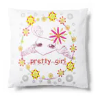 JapaneseArt Yui Shopのpretty girl クッション