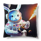 spaceinudogのspace usagi rabbit3 Cushion