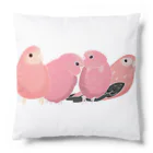 masumi maedaの寄り添う　アキクサインコ Cushion