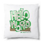 masahiro_minami_artのHELLO WORLD Cushion