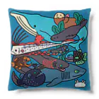 みなとまち層の海の生き物たち Cushion