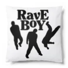 Mohican GraphicsのRave Boy Records Cushion