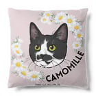 猫のイラスト屋さんのchamomile×tociel Cushion