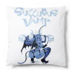 loveclonesのSUCCUBUS VAMP 0614 小悪魔 ヴォラプチュアス ブルー Cushion