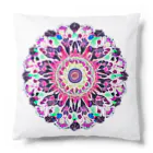 Lala-natural-accessoryのMandala Flower Cushion