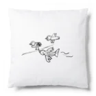 旦那画伯つま師匠の旦那画伯の飛ぶ鳥時代 Cushion