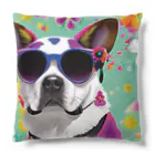 Connect Art SUZURI STOREのConnect Art 004 Dog Cushion