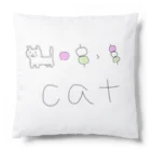 ちょこみんと🍫🍀の絵で学ぶcat Cushion