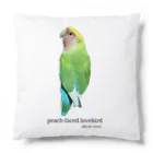 j8ie de vivre♪のコザクラインコ　タイガーチェリー Cushion