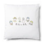 みつばちショップの<彫刻と市民> Cushion