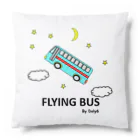 dori-chunの夜空を飛ぶバス Cushion