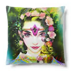 💖宇宙整体♪🌈♪こころからだチャンネル♪💖のuniversalPrincess The joy of the green sparkling garden Cushion