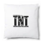 アタマスタイルの化学Tシャツ：TNT：トリニトロトルエン：爆発：爆弾：火薬：化学構造・分子式：科学：学問：理系 Cushion