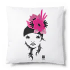 イラストレーターこたけゆか 公式オリジナルグッズのFlower girl Cushion