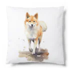 News US Suzuri Storeの柴犬アート 其の壱 Cushion