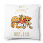 jamfish_goodiesのEAT HAPPY Cushion