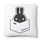 ツギハギ ニクの【Boxed * Rabbit】黒Ver クッション