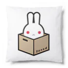 ツギハギ ニクの【Boxed * Rabbit】カラーVer クッション