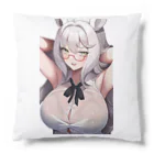 amamoemomoの白シャツあねき Cushion