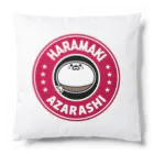 ken_ikedaの腹巻きアザラシ君(赤) Cushion