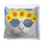 mechaの夏を満喫する猫 Cushion