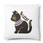 LAP CATs ＊hizaneko＊のバステト神（ベビちゃん仕様）文字凹バージョン Cushion