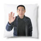 おおむら農場のおおむらまさしプリント２ Cushion