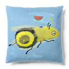 デミトリのねむいめミツバチのクッション Cushion