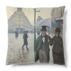 世界美術商店のパリの通り、雨 / Paris Street; Rainy Day Cushion