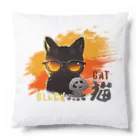 ArayashikI_Japanのサングラス黒猫【生活用品類】 Cushion