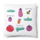 Aランチサラダ付SHOPの夏野菜たち Cushion