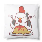 サクラ春のにわとりオムライス Cushion