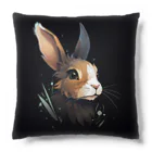 BunnyBloomのひょっこりうさぎ Cushion