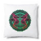 ﾈﾓﾌｨﾗのタツノオトシゴ 曼荼羅 Cushion