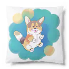 nakagawa-kikakuのコーギーの大ジャンプ Cushion